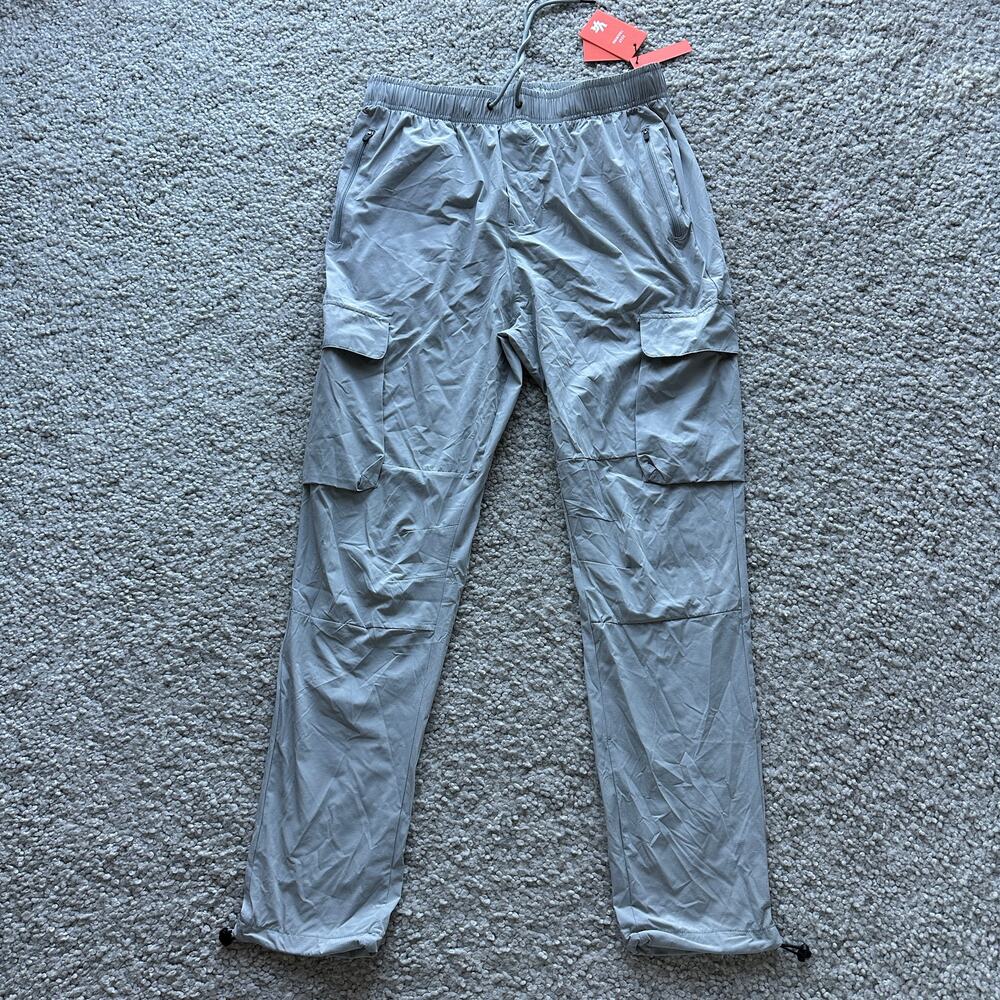 Men's YoungLA 218 TravelCargoJoggers, Light/Versatile L, NWT, LightGrey